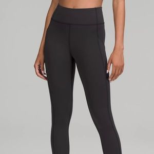 Lululemon - Invigorate High Rise Crop 23" - Size 10 Black